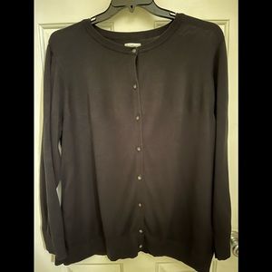 Ladies black cardigan